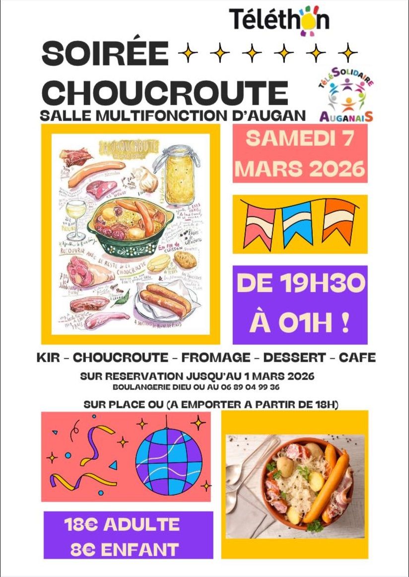 Soirée Choucroute