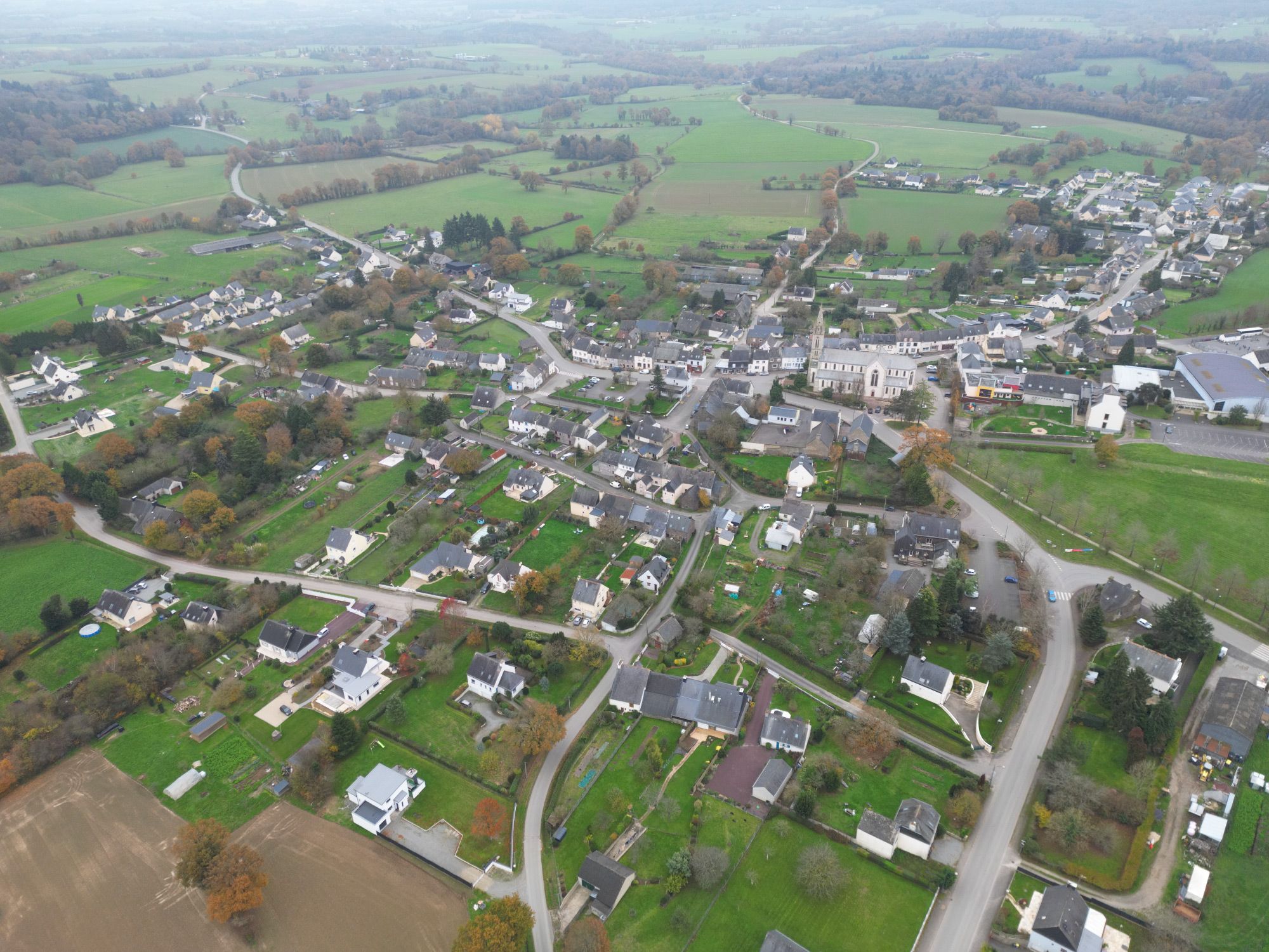 Aménagements du bourg